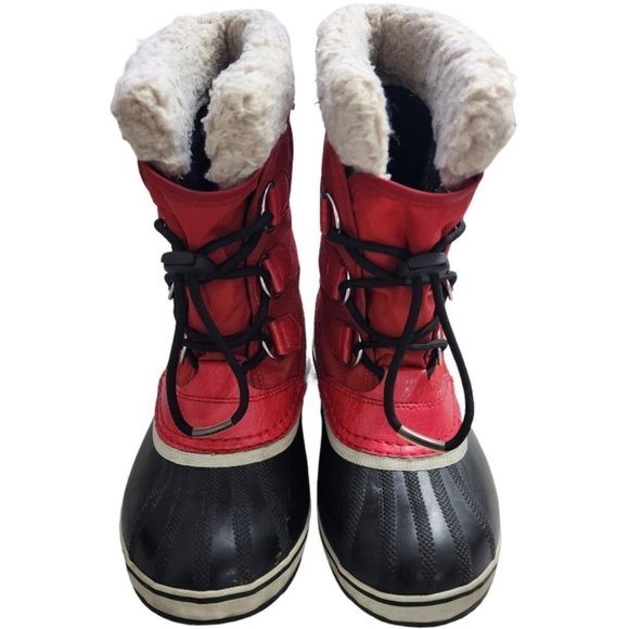 Sorel Rubber/ Fabric Waterproof Winter Boots Kid's Size 3 - Picture 2 of 12